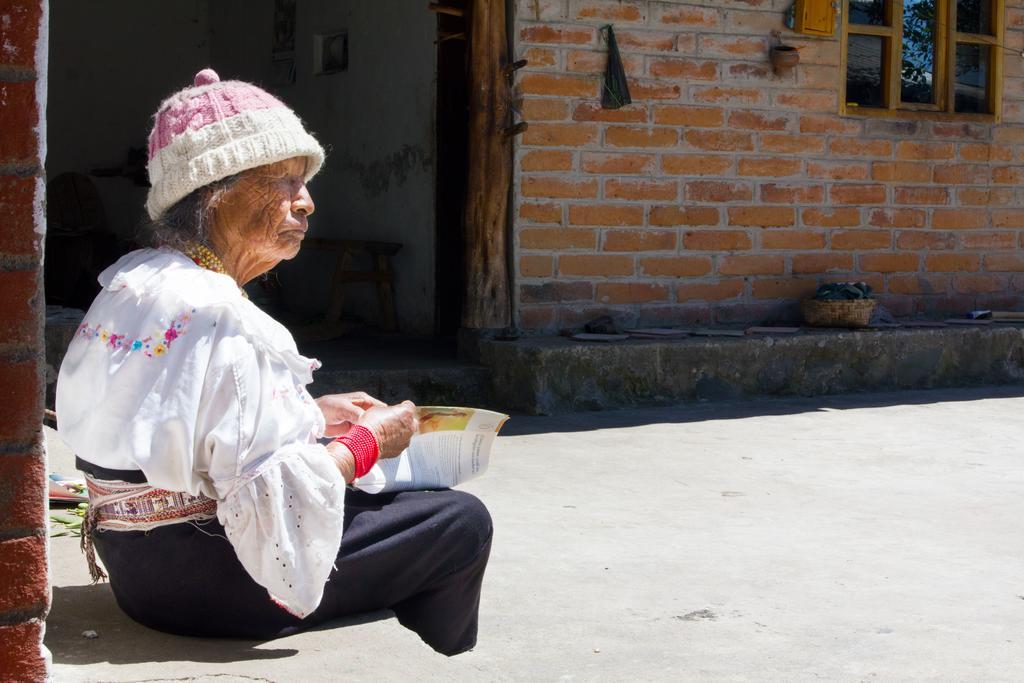 Kallpa Wasi Cotacachi Bagian luar foto